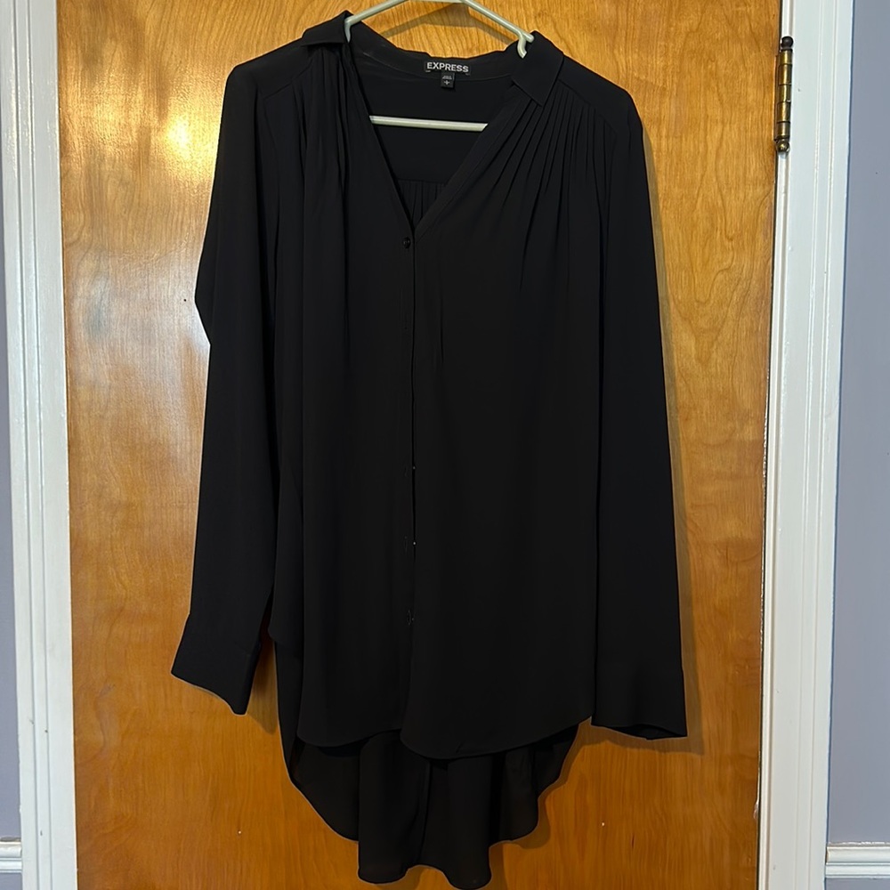 High Low Button Down - image 1